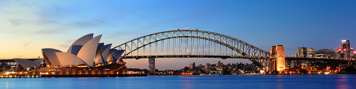 Sidney skyline landscape