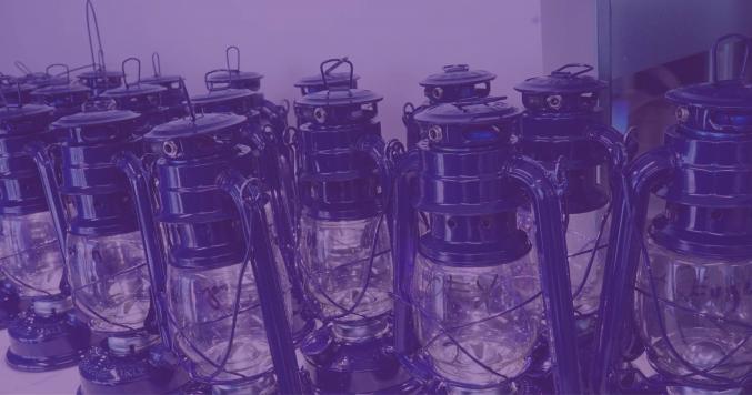 Group of lamps
