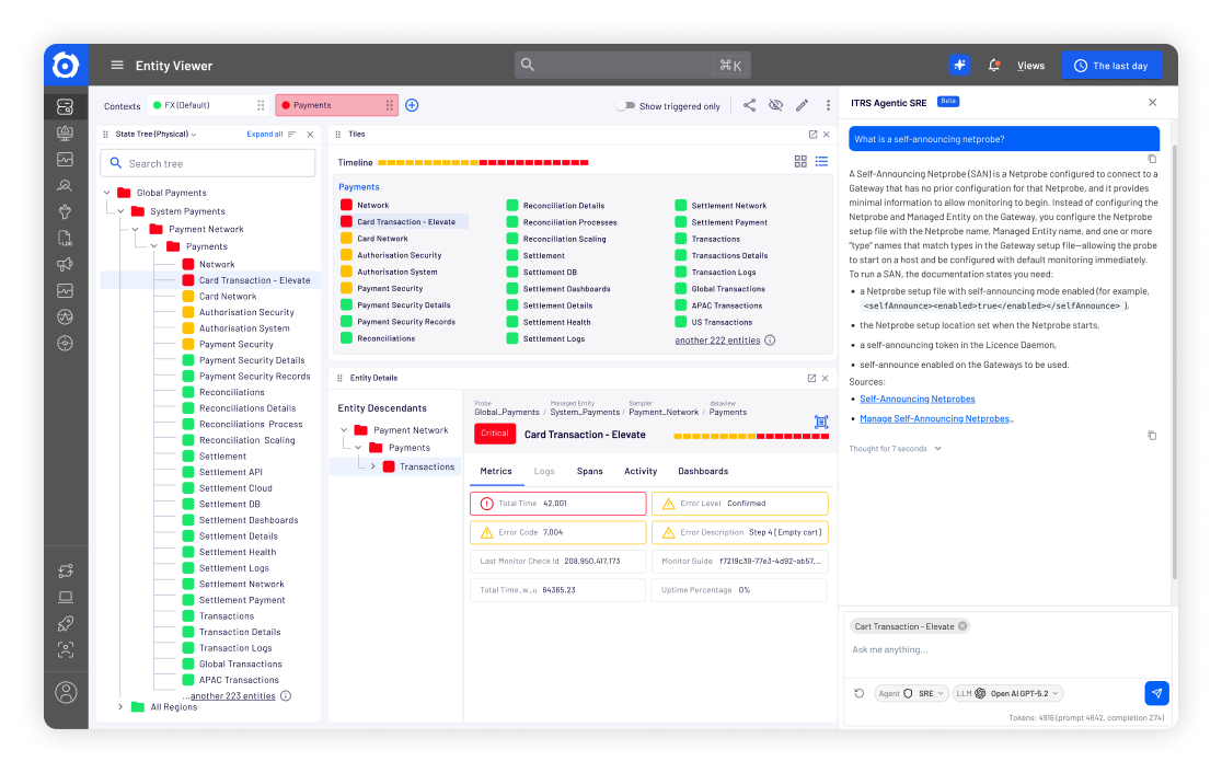 Support agent full screenshot