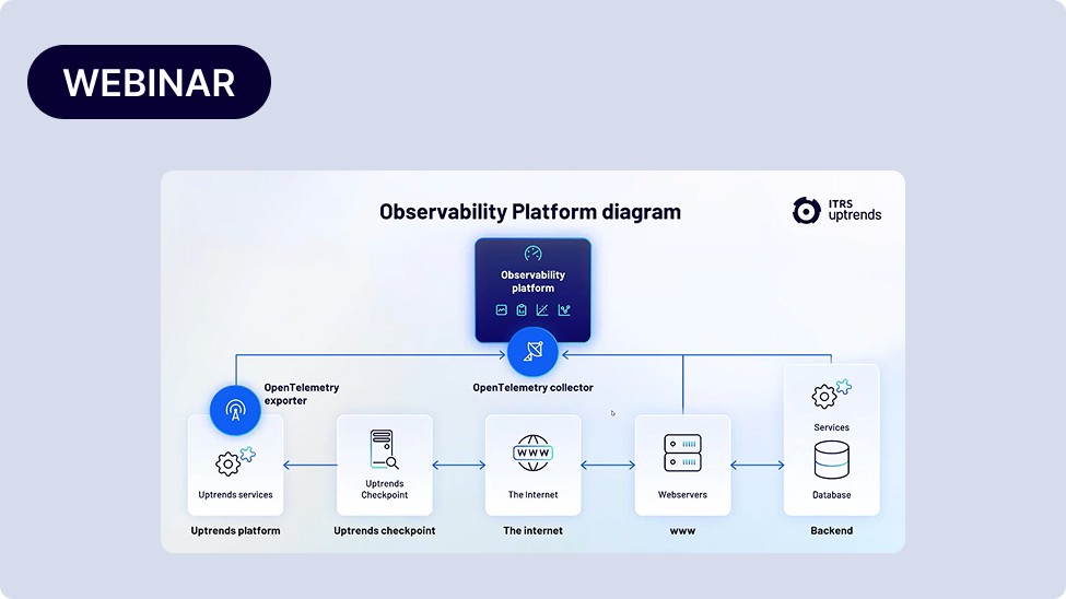 OpenTelemetry webinar screenshot