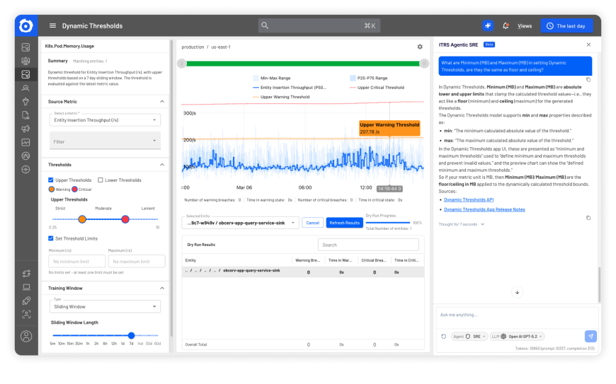 ITRS SRE Agent - Remediaton Screenshot