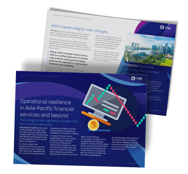 Operational Resilience Whitepaper
