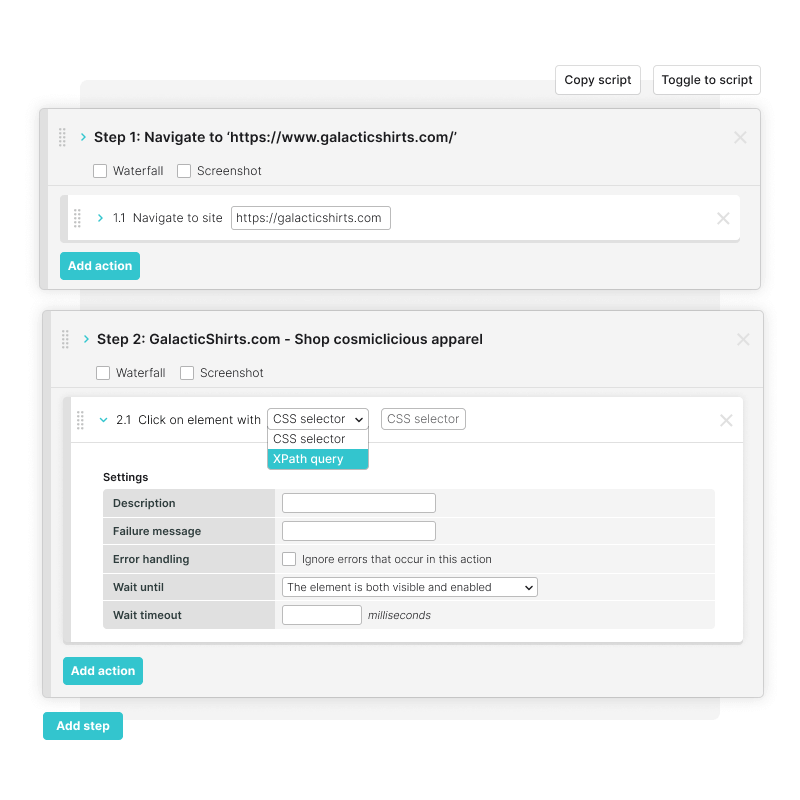 Web Application Monitoring