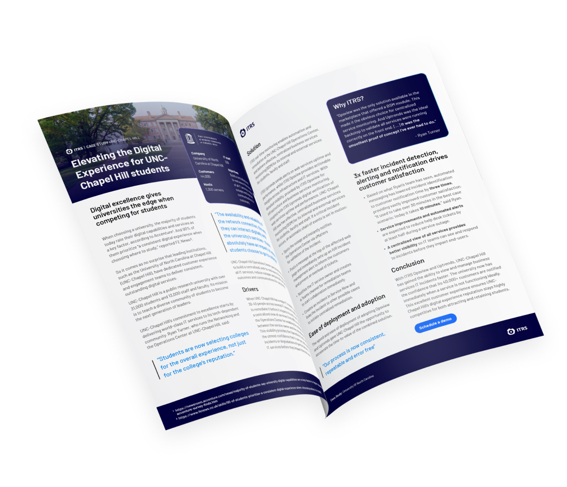 Education - UNC Use Case